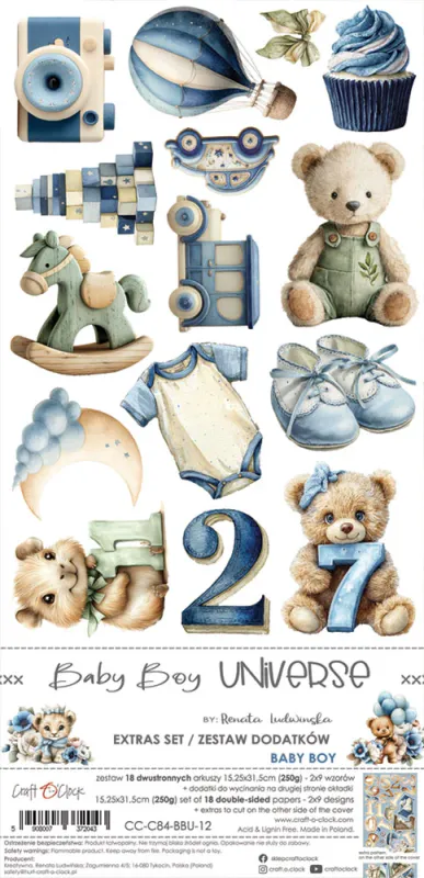 BABY BOY UNIVERSE - EXTRAS SET - BABY BOY