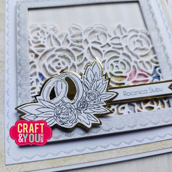 Square Decorative Stiches Dies