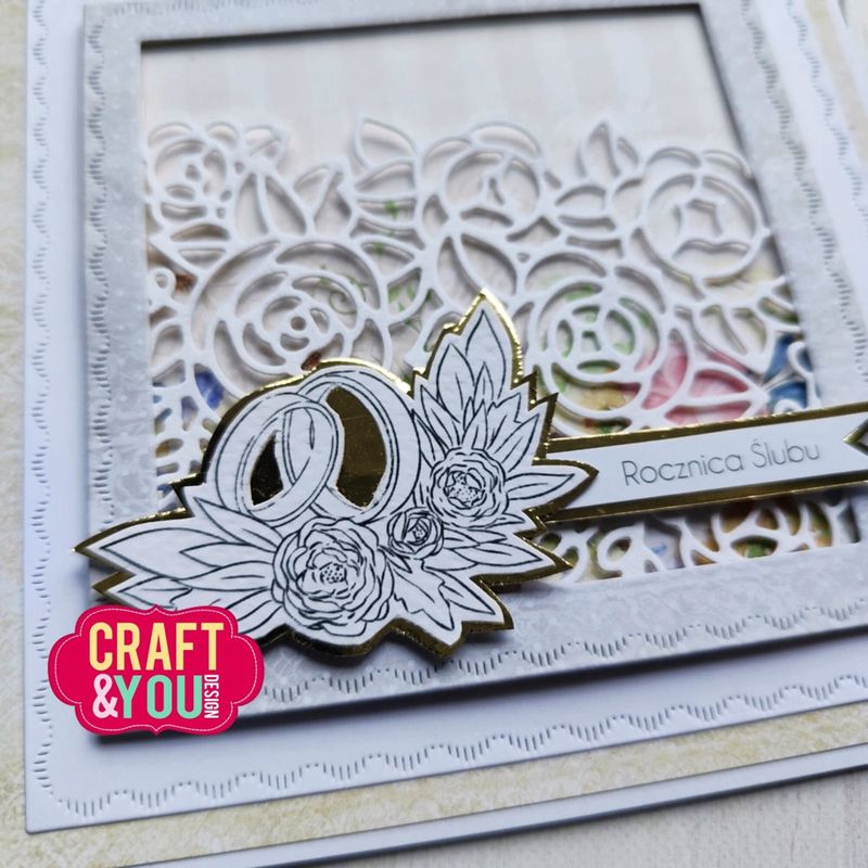 Square Decorative Stiches Dies