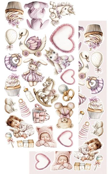 Alchemy of Art Extras to Cut Baby Girl – 30,5&times;15 cm