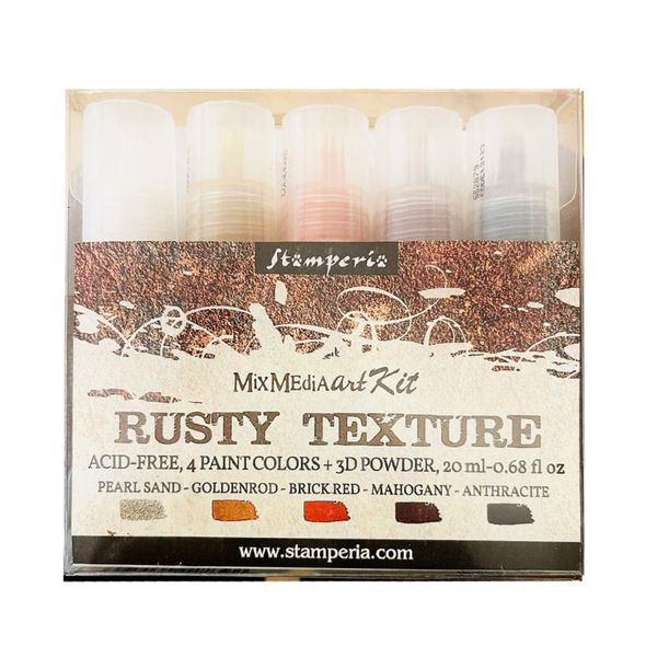 Rusty Texture Paints 5x20ml