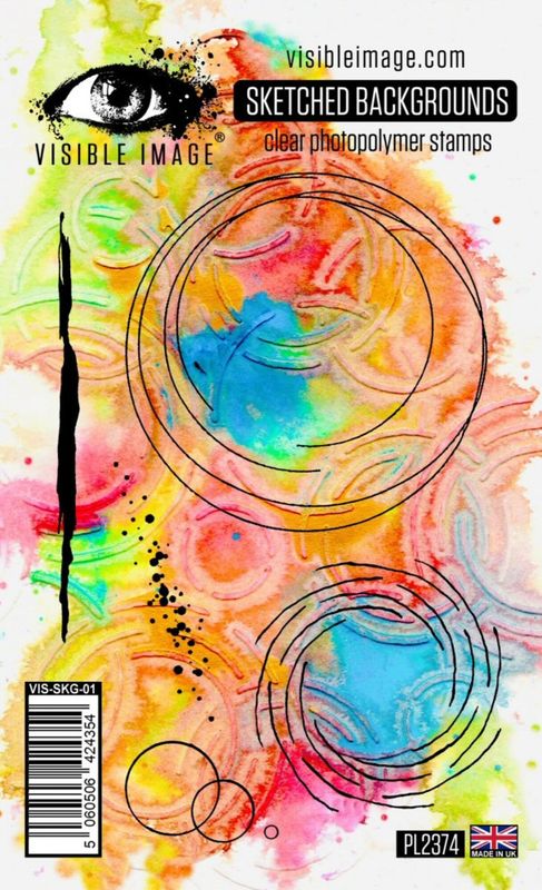 Sketched Backgrounds A6 Stamp Set