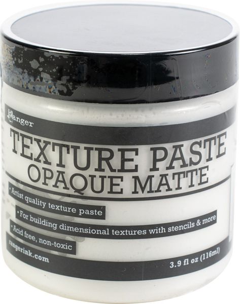 Ranger Texture Paste 4oz Opaque Matte