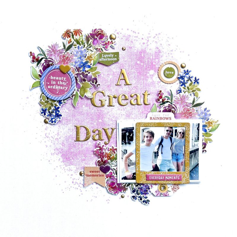 Garden Bouquet - Stamp