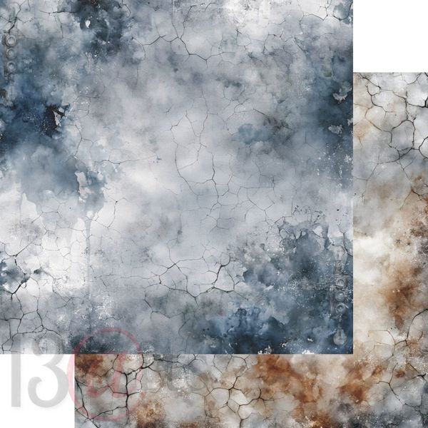 Paper pad GRUNGY WINTER 12x12"