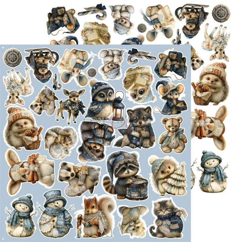 Craft O'Clock - Snow Games - Winter Extras Set - 12x12