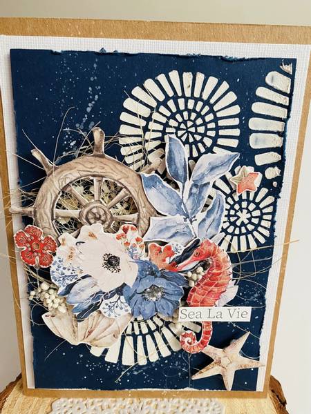 Sea La Vie Ephemera Cardstock Die-Cuts