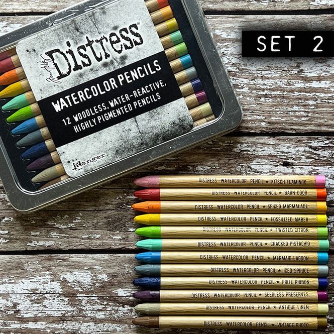 Hovedbilde Distress Watercolor Pencils - ...