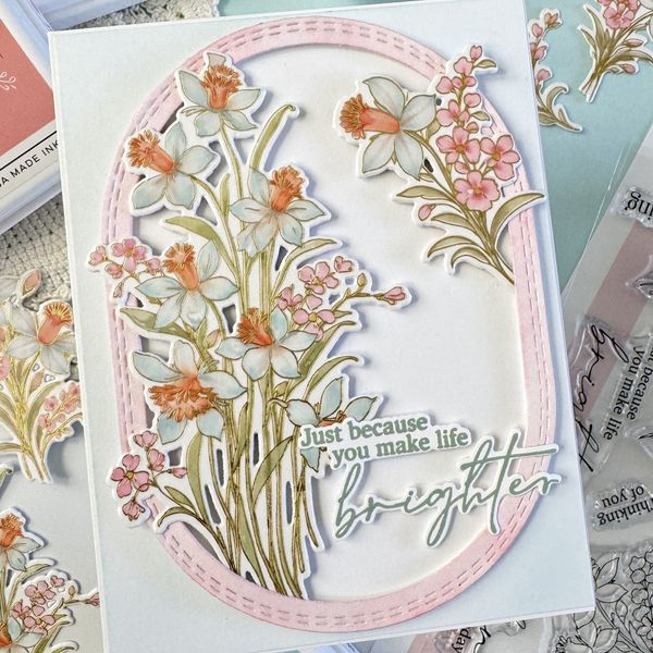 Whispering Daffodils - Stamp 