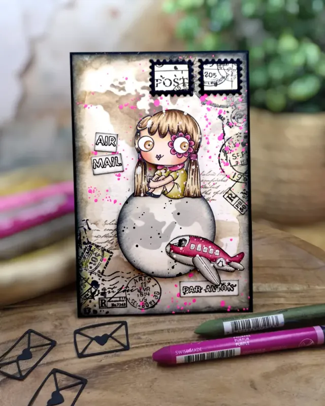 TP-1338 - A6 Stamp Sets - Postcard Shuffle
