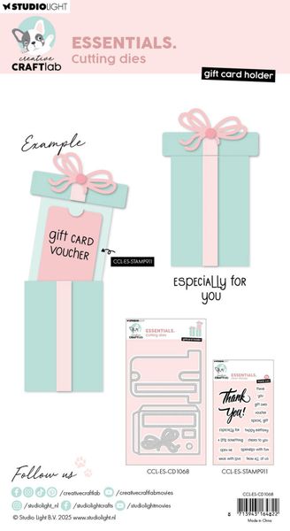 Giftcard Holder Essentials Cutting Die
