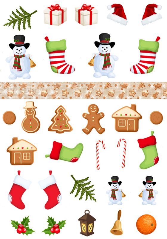 Snowman & Friends Collection - Klippark