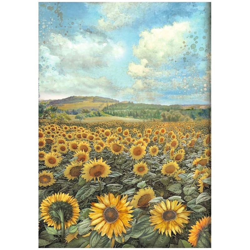 Sunflower Art A4 Rice Paper Selection