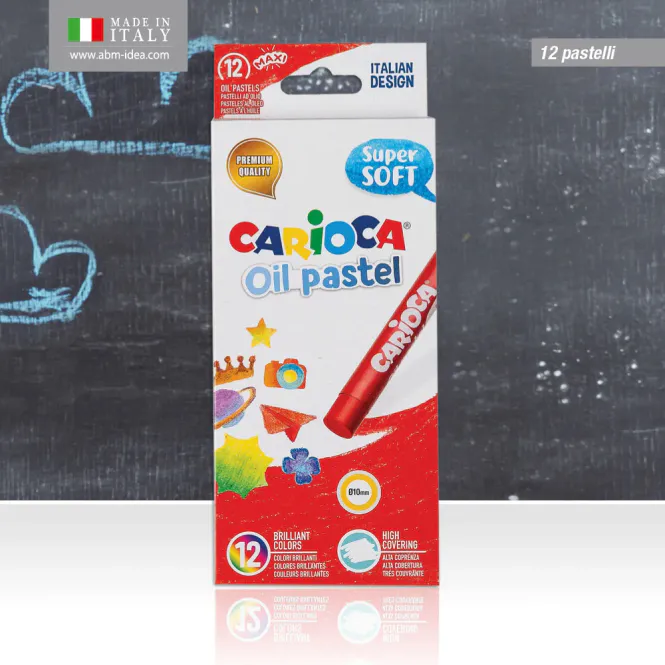 Hovedbilde CARIOCA Box Of 12 Oil Pastel ...