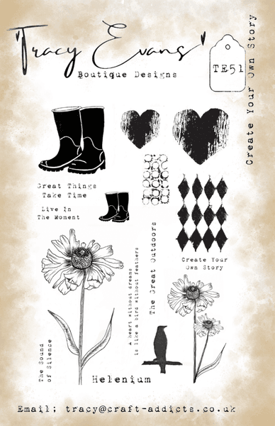 Create Your Own Story A5 Stamp (TE051)
