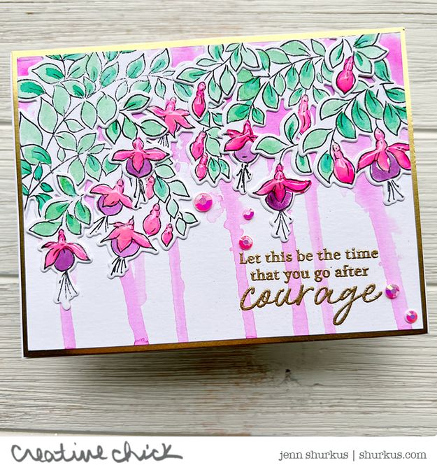 Hovedbilde Fuchsias - stamp