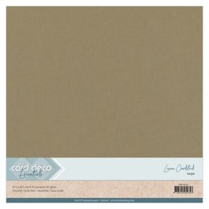 Hovedbilde Linen Cardstock - Taupe ...