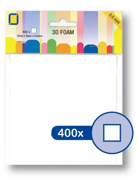 3D Foam 5 mm x 5 mm x 0,5 mm