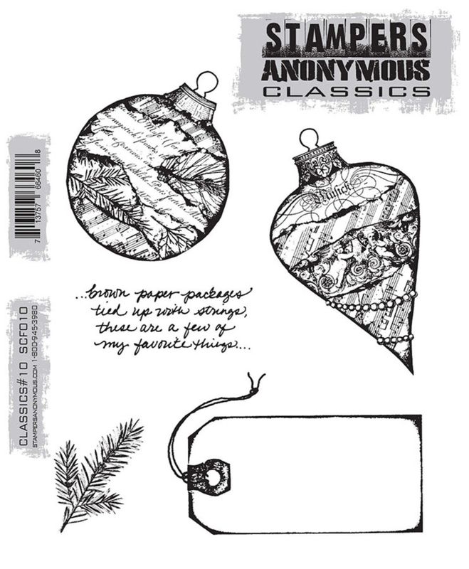 Classics #10 Cling Mount Stamps 