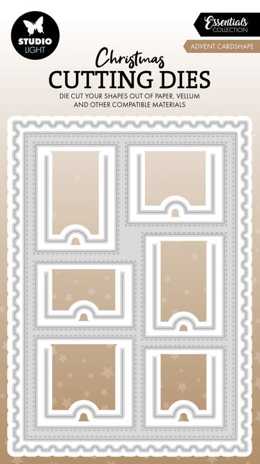Hovedbilde Advent Cardshape Christmas ...