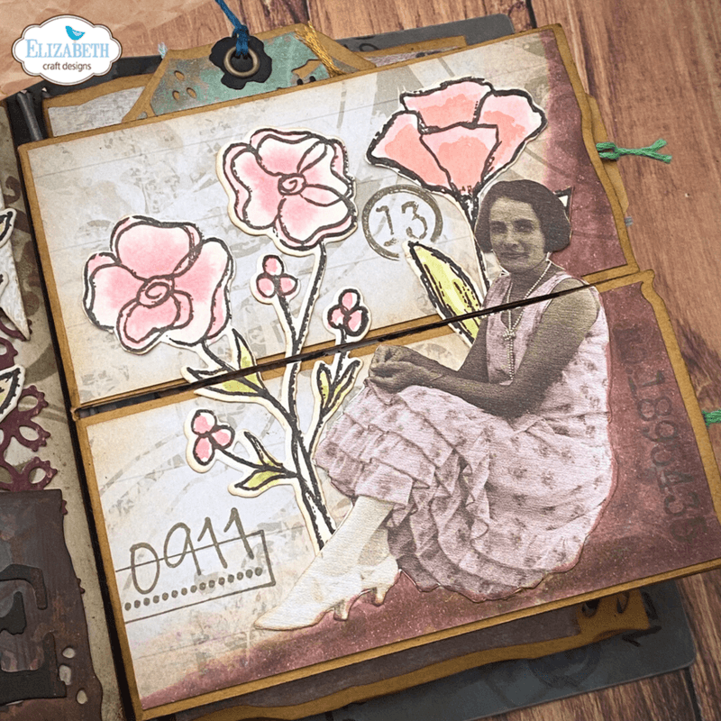 Hello You! Die Split Tag Pocket Page