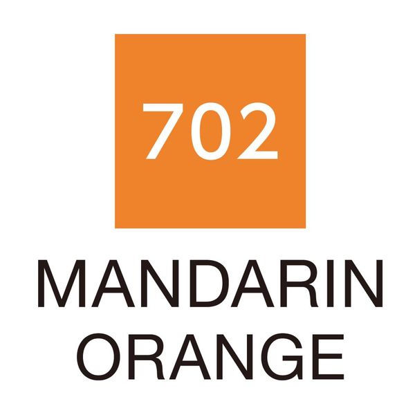 ZIG Clean Color Real Brush 702 Mandarin Orange