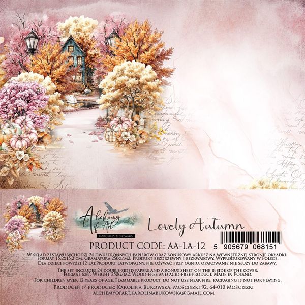 Alchemy Of Art - Lovely Autumn 6x6"