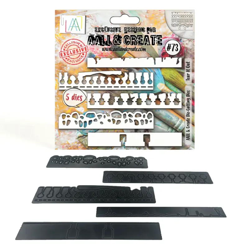 #73 - DIE-CUTTING DIE SET - TEAR IT OUT