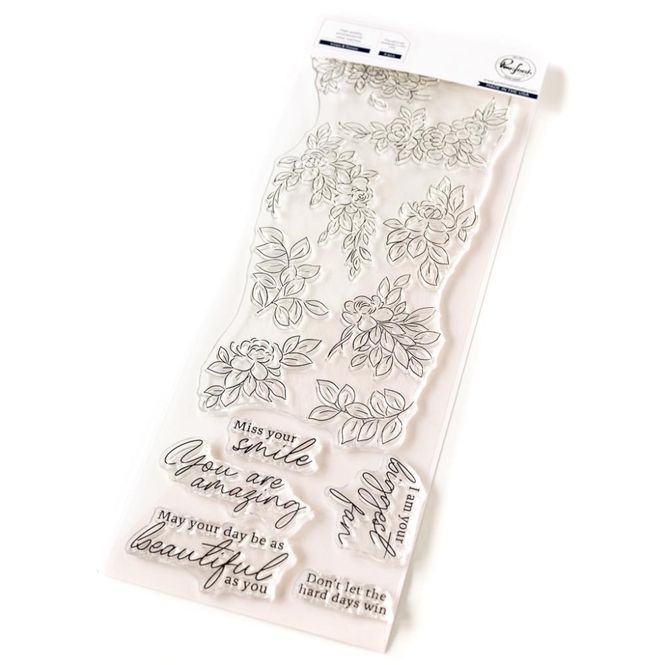 Hovedbilde Vines & roses - clear stamp