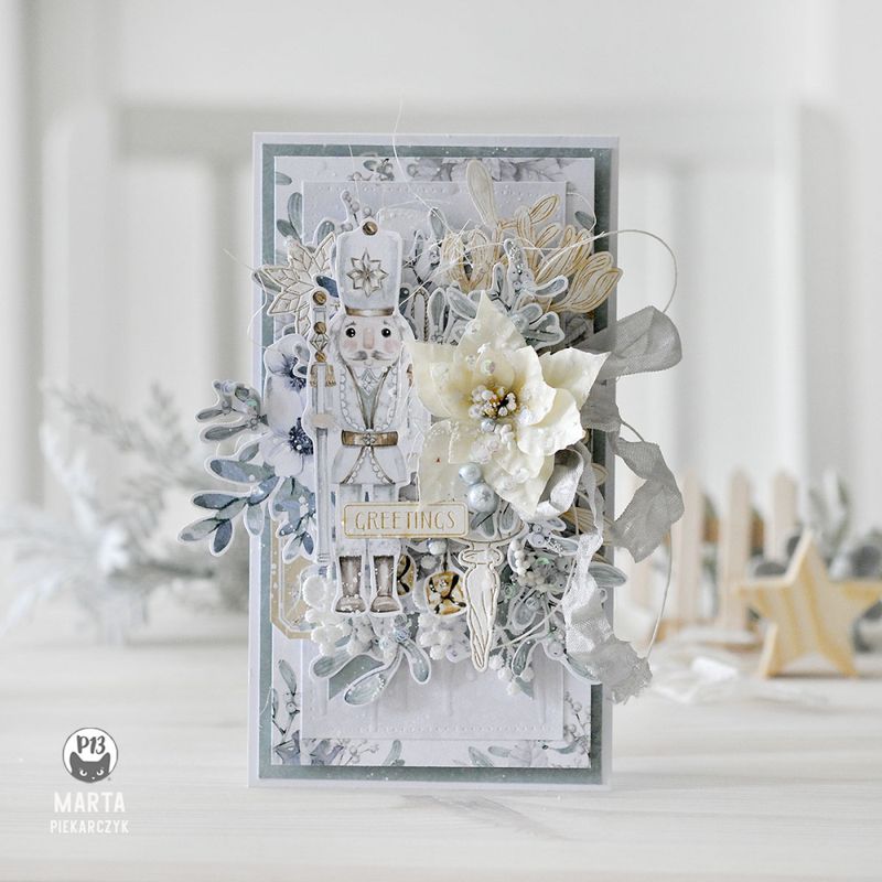 LIGHT CHIPBOARD EMBELLISHMENTS CHRISTMAS CHARM 02