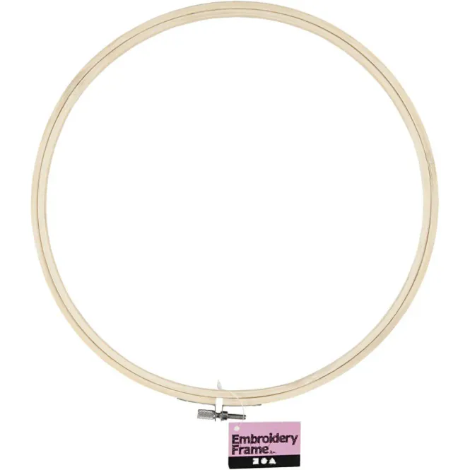 Hovedbilde Broderiramme - Dia. 25 cm