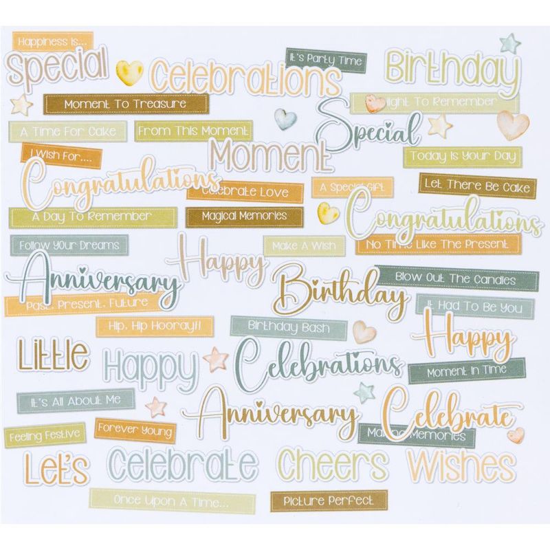 Little Celebrations - Chipboard Set