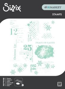 Hovedbilde Clear Stamps Set Holiday ...