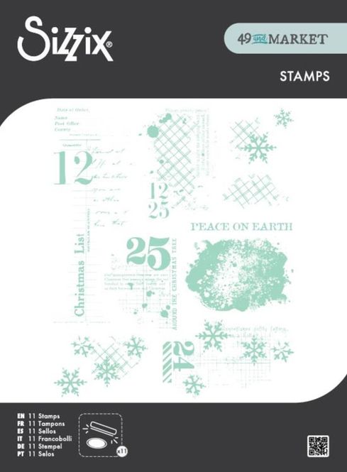 Hovedbilde Clear Stamps Set Holiday ...